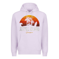 Lilac jekyll island beach georgia ga palms vacation surf sundown tank top Premium Hoodie - linhVisuals