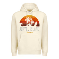 Sandshell jekyll island beach georgia ga palms vacation surf sundown tank top Premium Hoodie - linhVisuals