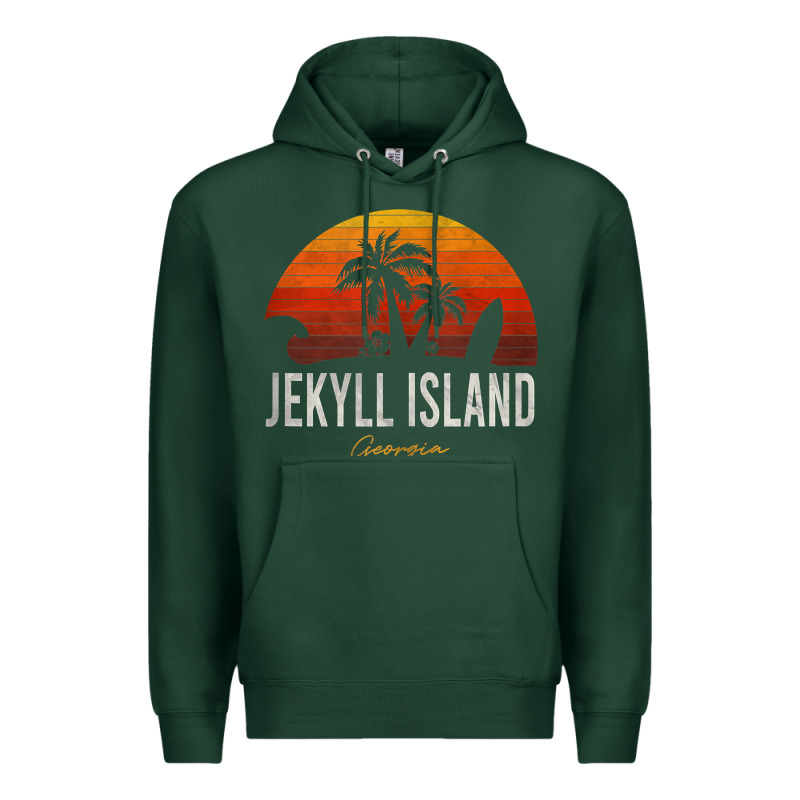 Jekyll Island Beach Georgia Ga Palms Vacation Surf Sundown Tank Top Premium Hoodie by linhVisuals | Teevron