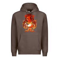 Coffee set your heart ablaze Premium Hoodie - linhVisuals