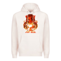 Pale Pink set your heart ablaze Premium Hoodie - linhVisuals