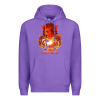 Purple set your heart ablaze Premium Hoodie - linhVisuals