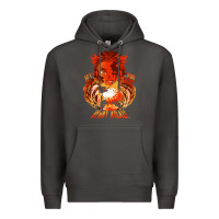 Smoke set your heart ablaze Premium Hoodie - linhVisuals