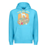 Ocean Blue mom t  shirt italian greyhound best coffee   dog owner coffee lover gi Premium Hoodie - linhVisuals