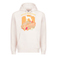 Pale Pink mom t  shirt italian greyhound best coffee   dog owner coffee lover gi Premium Hoodie - linhVisuals