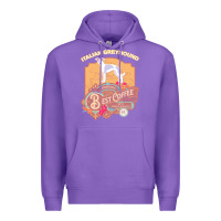 Purple mom t  shirt italian greyhound best coffee   dog owner coffee lover gi Premium Hoodie - linhVisuals