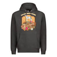 Smoke mom t  shirt italian greyhound best coffee   dog owner coffee lover gi Premium Hoodie - linhVisuals
