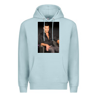 Blue Mist who is ricky martin playing in ameri Premium Hoodie - linhVisuals