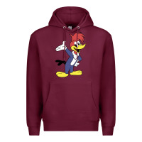 Burgundy woody woodpecker Premium Hoodie - linhVisuals