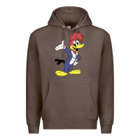 Coffee woody woodpecker Premium Hoodie - linhVisuals