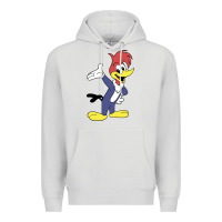 Dove Grey woody woodpecker Premium Hoodie - linhVisuals