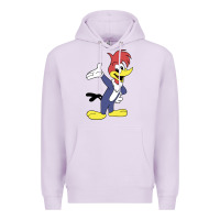 Lilac woody woodpecker Premium Hoodie - linhVisuals
