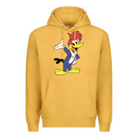 Mustard woody woodpecker Premium Hoodie - linhVisuals