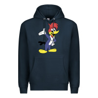 Navy woody woodpecker Premium Hoodie - linhVisuals