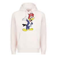 Pale Pink woody woodpecker Premium Hoodie - linhVisuals