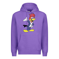 Purple woody woodpecker Premium Hoodie - linhVisuals