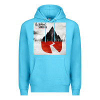Ocean Blue sleeping with sirens one Premium Hoodie - linhVisuals
