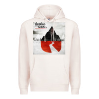 Pale Pink sleeping with sirens one Premium Hoodie - linhVisuals