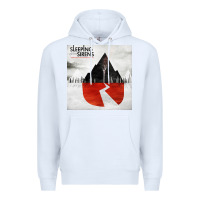 White sleeping with sirens one Premium Hoodie - linhVisuals
