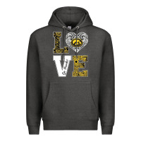 Charcoal Heather h4wk5 tshirt Premium Hoodie - linhVisuals