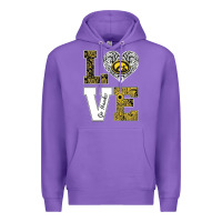 Purple h4wk5 tshirt Premium Hoodie - linhVisuals