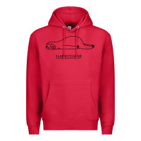 Cardinal Funny Animal Sloth SLOPHISTICATED Premium Hoodie - linhVisuals
