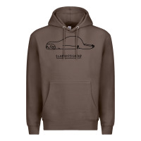 Coffee Funny Animal Sloth SLOPHISTICATED Premium Hoodie - linhVisuals