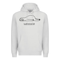 Dove Grey Funny Animal Sloth SLOPHISTICATED Premium Hoodie - linhVisuals