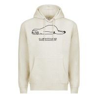 Oatmeal Heather Funny Animal Sloth SLOPHISTICATED Premium Hoodie - linhVisuals