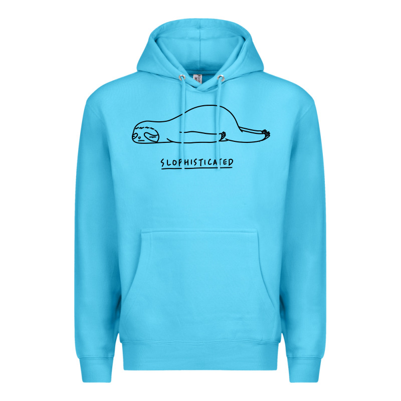 Funny Animal Sloth Slophisticated Premium Hoodie by linhVisuals | Teevron