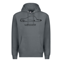 Rock Funny Animal Sloth SLOPHISTICATED Premium Hoodie - linhVisuals