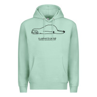 Seafoam Funny Animal Sloth SLOPHISTICATED Premium Hoodie - linhVisuals