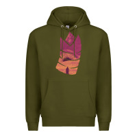 Army Green Dune Sandworm Premium Hoodie - linhVisuals