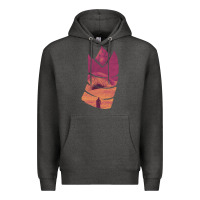 Charcoal Heather Dune Sandworm Premium Hoodie - linhVisuals