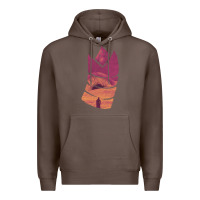 Coffee Dune Sandworm Premium Hoodie - linhVisuals