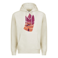 Oatmeal Heather Dune Sandworm Premium Hoodie - linhVisuals