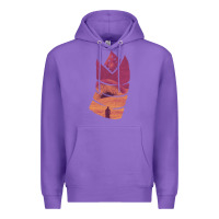Purple Dune Sandworm Premium Hoodie - linhVisuals