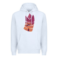 White Dune Sandworm Premium Hoodie - linhVisuals