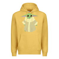 Antique Gold Baby Grogu Legend Premium Hoodie - linhVisuals