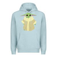 Blue Mist Baby Grogu Legend Premium Hoodie - linhVisuals
