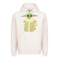 Pale Pink Baby Grogu Legend Premium Hoodie - linhVisuals