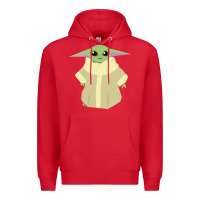 Red Baby Grogu Legend Premium Hoodie - linhVisuals