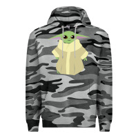 Slate Camo Baby Grogu Legend Premium Hoodie - linhVisuals