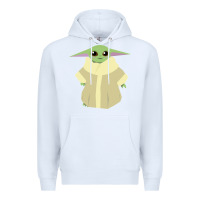 White Baby Grogu Legend Premium Hoodie - linhVisuals