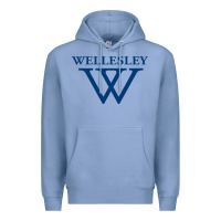 Colony Blue Wellesley College Premium Hoodie - linhVisuals