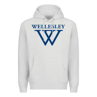 Dove Grey Wellesley College Premium Hoodie - linhVisuals