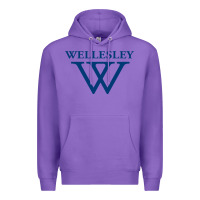 Purple Wellesley College Premium Hoodie - linhVisuals
