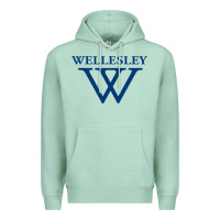 Seafoam Wellesley College Premium Hoodie - linhVisuals