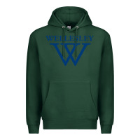 Sports Green Wellesley College Premium Hoodie - linhVisuals