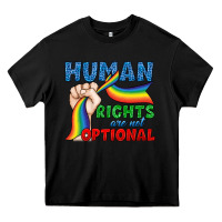 Black Human Rights Are Not Optional Heavy Core Tee - BundleAndBundleShop